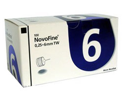 Иглы НовоФайн (NovoFine) 6 мм