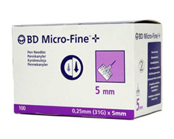Иглы МикроФайн (MicroFine) 5 мм